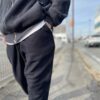 【Men's】BURLAP OUTFITTER | バーラップアウトフィッター　Fleece Track Pant Solid - BLACK - 画像 (9)
