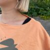 【Ladies】patagonia | パタゴニア　Women's Sunfirst Relaxed Drop Sleeve Organic T-Shirt - HEIRLOOM PEACH [37808] - 画像 (3)