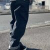 【Men's】BIG MIKE | ビッグマイク　Denim Painter Belt Easy Pants - BLACK DENIM - 画像 (6)
