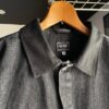 【Men's】BIG MIKE | ビッグマイク　Duck Collar Denim Coverall - BLACK DENIM - 画像 (10)