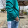 【Men's】SCREEN STARS | スクリーンスターズ　Crew Neck Long Sleeve Tee - APPLE GREEN - 画像 (5)