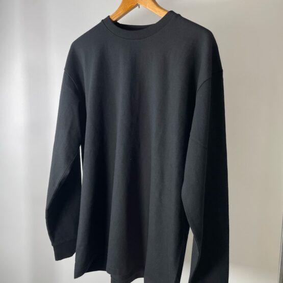【Men's】SCREEN STARS | スクリーンスターズ　Crew Neck Long Sleeve Tee - BLACK
