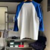 【Men's】free rage | フリーレイジ　Baseball Tee  "NICE TO MEET LA" - WHITE×BLUE - 画像 (14)
