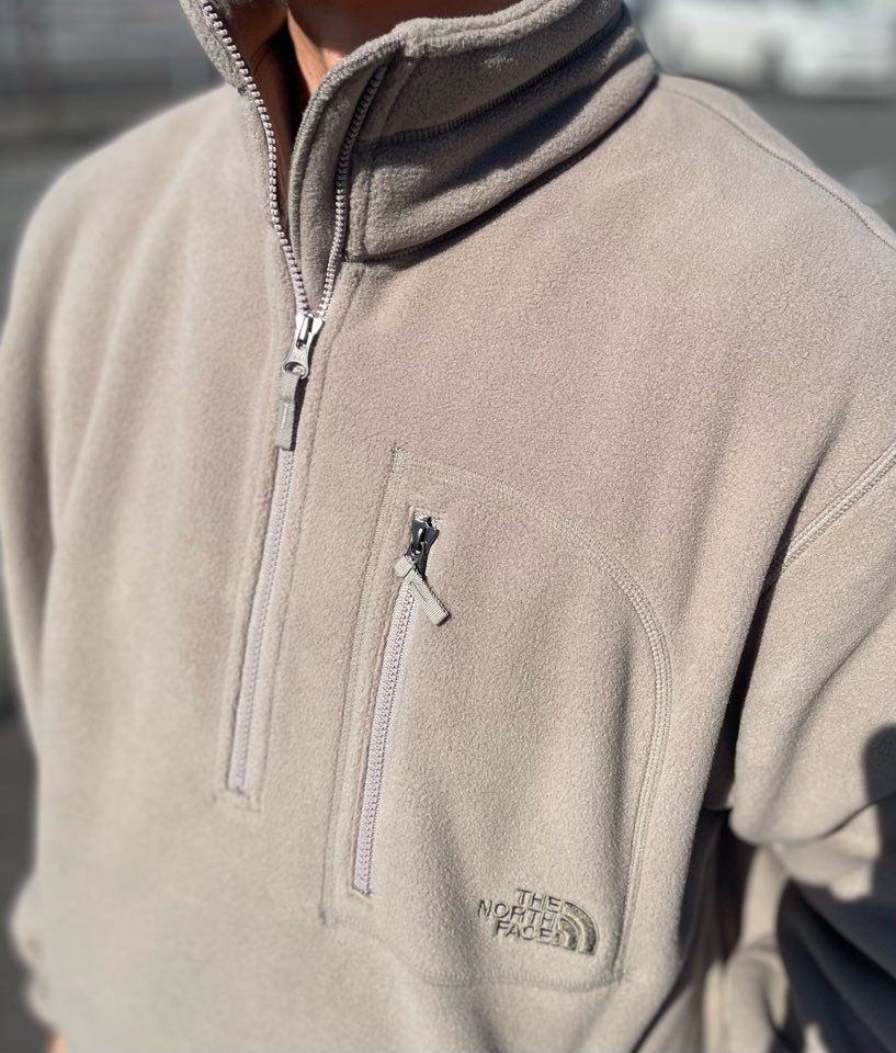 【Men's】THE NORTH FACE | ザ・ノースフェイス Field Fleece Half Zip - MR マッシュルーム - 画像 (3)