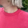 【Ladies】free rage | フリーレイジ　Rycycle Cotton Tee “New York City” - RED - 画像 (5)