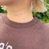 【Ladies】free rage | フリーレイジ　Rycycle Cotton Tee “HAWAII” - BROWN - 画像 (4)