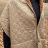 halo commodity | ハロコモディティー　Flutter Stole - BEIGE/CAMEL [h223-980] - 画像 (3)