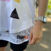 【Unisex】STAMP Run&Co | スタンプ ランアンドカンパニー　STAMP Wide Tee "Hard To Say I'll Be Back" - WHITE - 画像 (4)