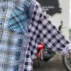 【Unisex】Rebuild by Needles | リビルドバイニードルズ　Flannel Shirt 7Cut Wide Sht - C - 画像 (3)