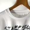 【Unisex】STAMP Run&Co | スタンプ ランアンドカンパニー　STAMP Long Sleeve Tee "Two Cats" - WHITE - 画像 (9)