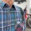 【Unisex】Rebuild by Needles | リビルドバイニードルズ　Flannel Shirt 7Cut Wide Sht - D - 画像 (3)