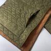 halo commodity | ハロコモディティー　Flutter Stole - OLIVE/CAMEL [h223-980] - 画像 (8)