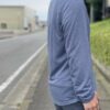 【Unisex】patagonia | パタゴニア　Men's L/S Capilene Cool Trail Shirt - CLASSIC NAVY [24486] - 画像 (5)