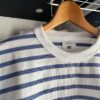 【Men's】melple | メイプル　The American Ringer Border L/S - WHITE / BLUE - 画像 (12)
