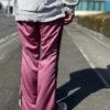NEEDLES | ニードルズ　Boots-Cut Track Pant [POLY SMOOTH] - SMORK PINK [MR288] - 画像 (5)