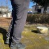 【Unisex】WALLA WALLA SPORT | ワラワラスポーツ　9oz Fleece Sweat Pant - USED BLACK - 画像 (5)