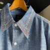 【Men's】NEEDLES | ニードルズ　Work Shirt [Cotton Chambray] - INDIA EMB. - 画像 (5)