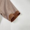 【Ladies】Healthknit | ヘルスニット　Basic Waffle Crewneck S/S Tee BASIC WAFFLE CREWNECK S/S - BROWN×OFF BORDER [602S] - 画像 (8)