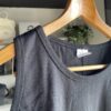 【Unisex】armi | アーミィ　『残布』Zan;p Tank Top - BLACK - 画像 (3)
