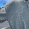 【Men's】SEABEES | シービーズ　Pigment Henley neck Thermal L/S - PIGMENT GREY - 画像 (5)