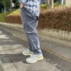 【Men's】BIG MIKE | ビッグマイク　Nylon Rip Front Stitch Easy Pants - CHARCOAL - 画像 (6)