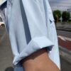 【Men's】patagonia | パタゴニア　Men's Self Guid Hike Shirt - CHILLED BLUE [41905] - 画像 (6)