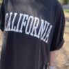 【Ladies】FLAVOR TEE | フレーバーティー　Print Big Tee〔CALIFORNIA〕- BLACK TEA [23103B05BKT] - 画像 (3)
