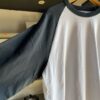 【Unisex】WALLA WALLA SPORT | ワラワラスポーツ　3/4 Baseball Tee 2 Tone - WHITE / CARBON - 画像 (9)