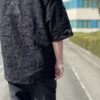 【Unisex】NEEDLES | ニードルズ　Cabana Shirt [C/Pe/R Lace Cloth / FLOWER] - BLACK [MR252] - 画像 (8)