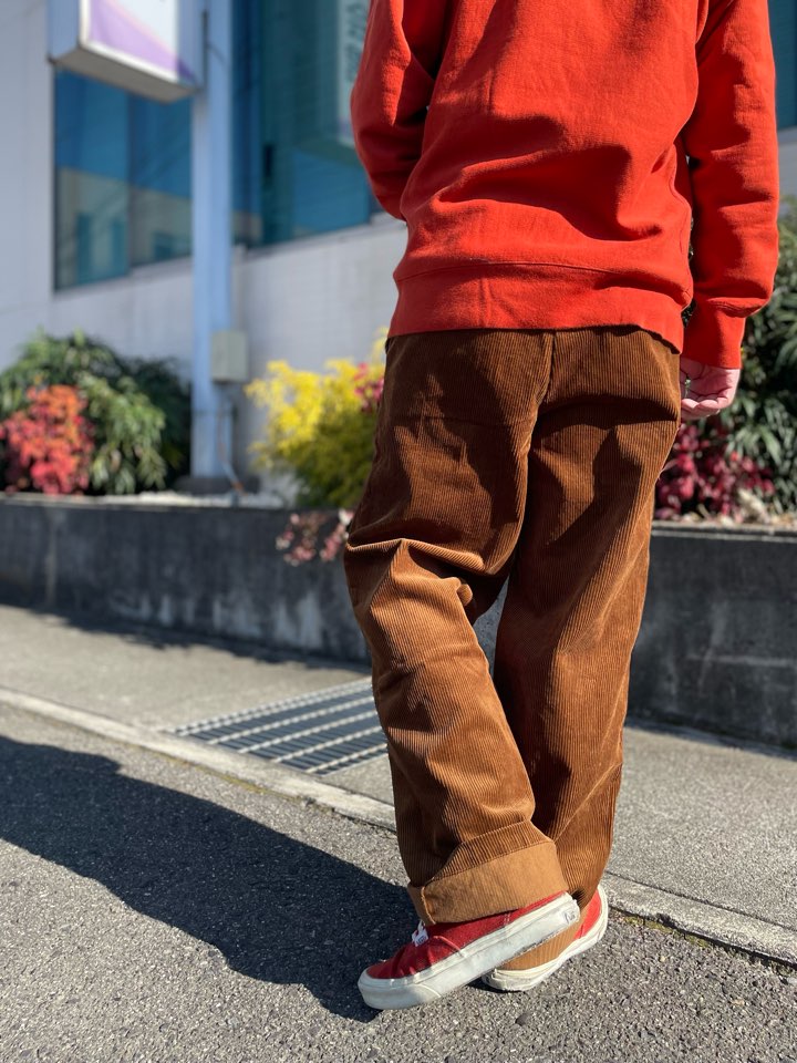 【Men's】BIG MIKE | ビッグマイク Corduroy Easy Pants - BROWN - 画像 (5)