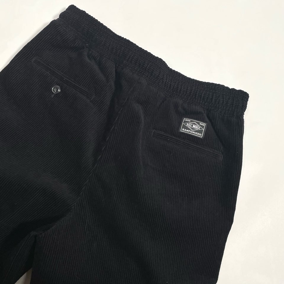 【Men's】BIG MIKE | ビッグマイク Corduroy Easy Pants - BLACK - 画像 (10)