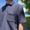 【Men's】melple | メイプル　Newport Big Polo - NAVY - 画像 (2)
