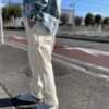 【Men's】BIG MIKE | ビッグマイク　Herringbone Painter Easy Pants - WHITE - 画像 (2)