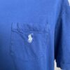 【USED】POLO Ralph Lauren　Pocket T-Shirt - BULE - 画像 (4)