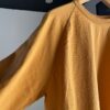 【Unisex】WALLA WALLA SPORT | ワラワラスポーツ　3/4 Baseball Tee - MUSTARD - 画像 (10)
