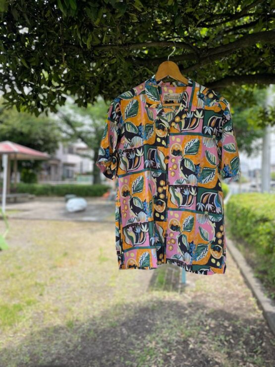 【Men's】patagonia | パタゴニア　Men's La'au Pataloha Shirt - ISLAND SEEDS : MILKWEED MAUVE [52552]