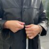 【Men's】*A VONTADE | アボンタージ　Leather Car Coat - BLACK [VTD-0106-24AW] - 画像 (6)