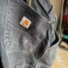 【Unisex】MADE by sunny side up. | メイド バイ サニーサイドアップ　Re Tarpered Duck Pants - BLACK / SIZE 2 [SR-193-005] - 画像 (16)