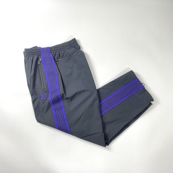 【Unisex】NEEDLES | ニードルス　NEEDLES × DC SHOE Track Pant 〈Poly Ripstop〉- BLACK [MR606]