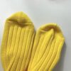 【Unisex】decka Quality Socks | デカ クオリティーソックス　Cased Heavyweight Plain Socks - NEON YELLOW - 画像 (5)