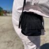 【Unisex】BAICYCLON by bagjack | バイシクロン バイ バッグジャック　Tape Fringe One Shoulder Bag (Small) - BLACK [BCL-83] - 画像 (4)