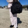 【Unisex】BAICYCLON by bagjack | バイシクロン バイ バッグジャック　Drawstring Backpack - BLACK [BCL-76] - 画像 (17)