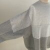MADE by sunny side up. | メイド バイ サニーサイドアップ　Remake 15 Sweat - GREY / SIZE 4 - 画像 (8)