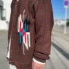 【Men's】NEEDLES | ニードルズ　V Neck Cardigan [CHIMAYO] - BROWN - 画像 (3)