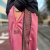 NEEDLES | ニードルズ　Zipped Track Pant [POLY SMOOTH] - SMOKE PINK [MR289] - 画像 (6)