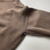 【USED】Unknown　CREW NECK BORO SEWAT SHIRT - BROWN - 画像 (12)