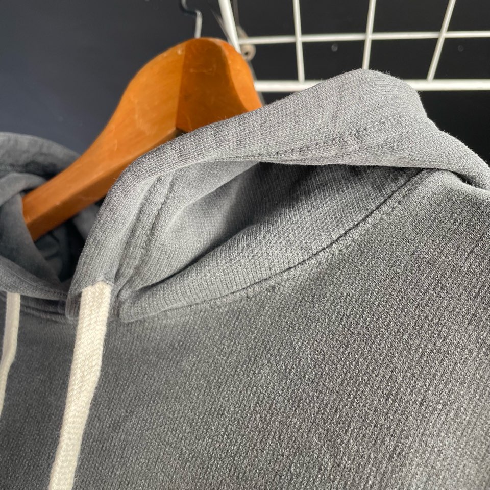 【Unisex】the hommage effort | オマージュ Garment Dye Sweat Hoodie - SUMIKURO - 画像 (8)