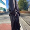 NEEDLES | ニードルズ　PAJAMA SET [Poly Sateen] - BLACK [MR267] - 画像 (5)