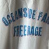 【Unisex】free rage | フリーレイジ　Rycycle Cotton Tee “OCEANSIDE PARK” - WHITE - 画像 (10)