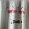 【Ladies】free rage | フリーレイジ　Rycycle Cotton Tee "LOVE is POWER" - WHITE - 画像 (8)